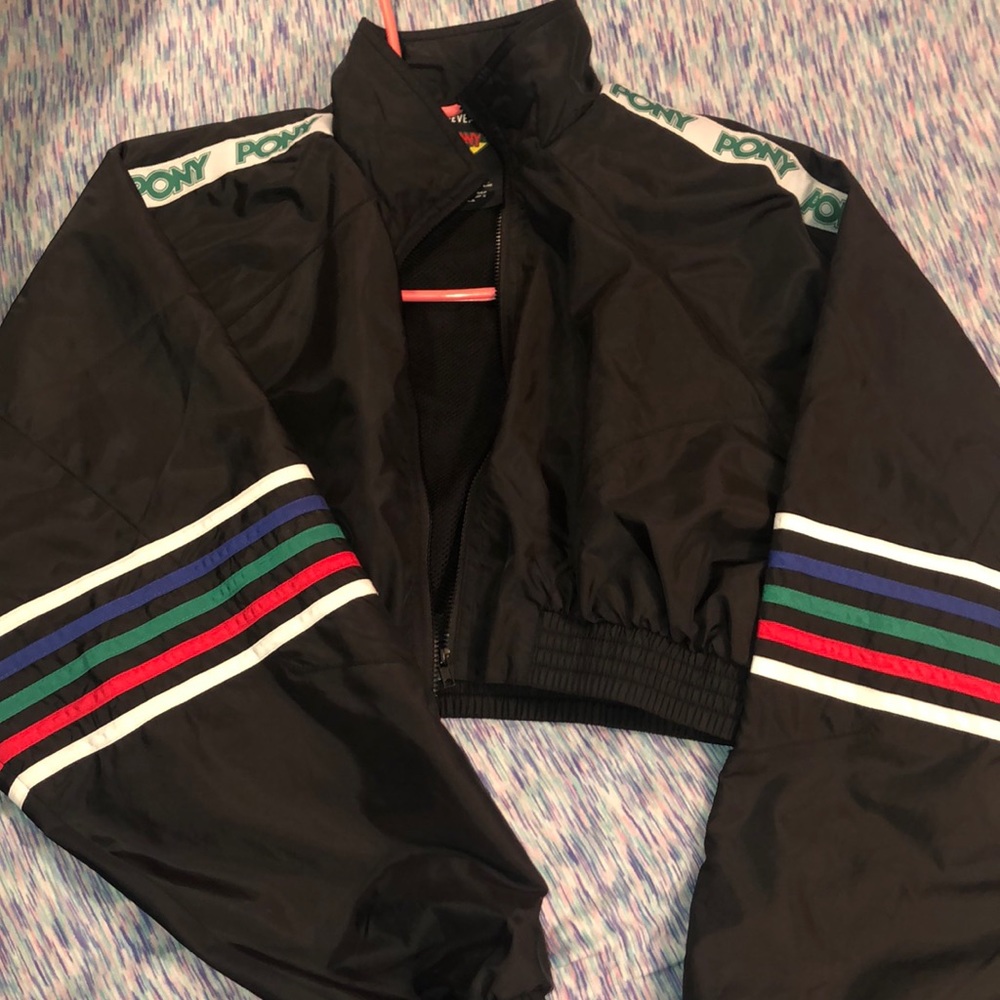 Crop pony x forever 21 jacket